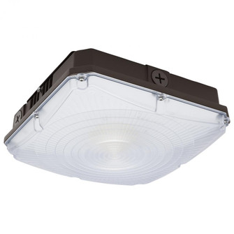 8.5 Inch LED Field Selectable Canopy Fixture With Sensor; 25/30/40 Watts; 3K/4K/5K CCT; 120-277 (81|65/982)