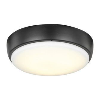 7'' LED Light Kit in Matte Black with Frosted Acrylic Shade (38|MC264BK)