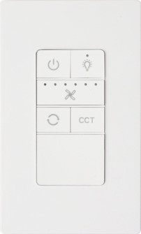 6 - Speed with Dimmer and Reverse Hardwire Bond Wall Control for Smart Fans in White (38|ESSWC-14)