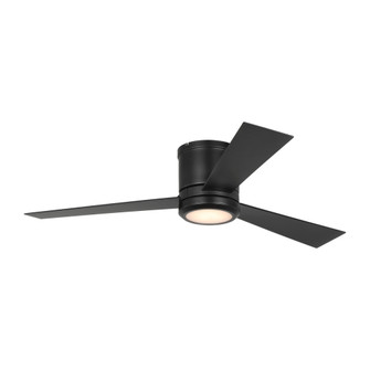 Clarity 52 Hugger LED Ceiling Fan in Midnight Black with Midnight Black Blades and Light Kit (38|3CLYR52MBKD-V1)