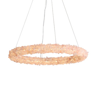 Ziva by Golden Lighting Corallo Integrated LED 30in Chandelier in Coral (36|6884-30 CR)