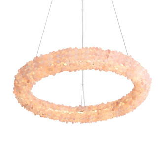 Ziva by Golden Lighting Corallo Integrated LED 22in Chandelier in Coral (36|6884-22 CR)