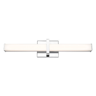 Golden Lighting Elon Integrated LED 24in Vanity in Chrome (36|5623-B24 CH-OP)