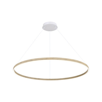 Golden Lighting Veritas Integrated LED 59in Chandelier in Driftwood (36|5460-59 DW)