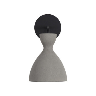 Golden Lighting Aethera Integrated LED Wall Sconce in Grey Cement (36|2173-OWL GCT)