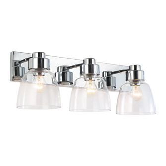 Golden Lighting Remy 3-light Vanity in Chrome (36|0314-BA3 CH-CLR)