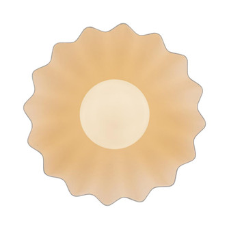 Soleil 10-in Antique White/Opal Glass LED Wall/Vanity Light (7713|WV436910AWOP-3WCCT-UNV)