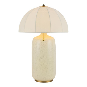 Crosby 18-in Brushed Gold Socket Table Lamp (7713|TL661018BG)