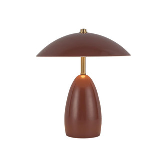 Poppy 9-in Burgundy LED Table Lamp (7713|TL437409BGD)