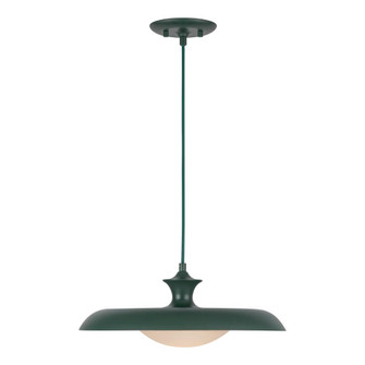 Minori 15-in Pine Green Socket Pendant (7713|PD557015PGN)