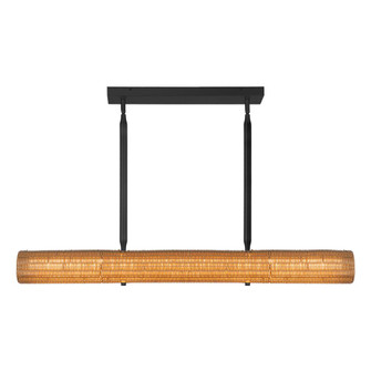 Maris 42-in Matte Black Dimmable LED Linear Pendant (7713|LP602042MB-UNV)