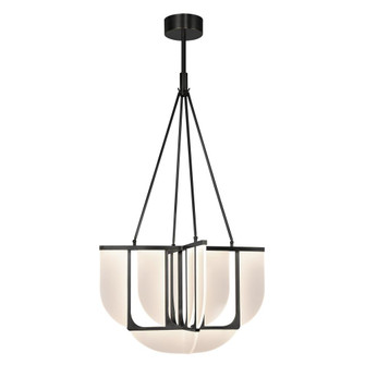 Anders 30-in Urban Bronze Dimmable LED Chandelier (7713|CH336830UB-UNV)