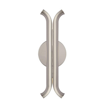 Husk 14-in Polished Nickel Dimmable LED Wall Sconce (461|WS89714-PN)