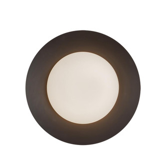 Cleo 9-in Black/Opal Glass LED Wall Sconce (461|WS77909-BK/OP)