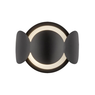 Ciel 10-in Black/Opal Glass Socket Wall Sconce (461|WS59810-BK/OP)