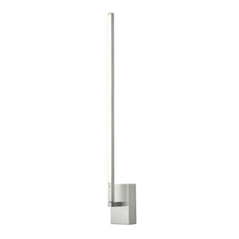 Pandora 25-in Brushed Nickel Dimmable LED Wall Sconce (461|WS25125-BN-UNV)