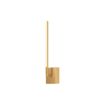 Pandora 18-in Brushed Gold Dimmable LED Wall Sconce (461|WS25118-BG-UNV)