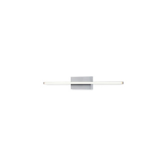 Vega Minor 24-in Brushed Nickel LED Wall Sconce (461|WS18224-BN-UNV)