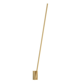 Lever 60-in Brushed Gold Dimmable LED Wall Sconce (461|WS13760-BG-UNV)