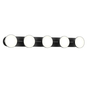 Novel 37-in Black Damp-Rated Dimmable LED Vanity Light (461|VL72237-BK-UNV)