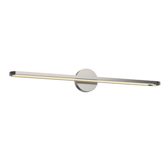 Marlon 36-in Brushed Nickel Damp-Rated Dimmable LED Vanity Light (461|VL63736-BN-UNV)