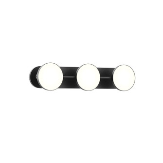 Novel 21-in Black Damp-Rated Dimmable LED Vanity Light (461|VL72221-BK-UNV)