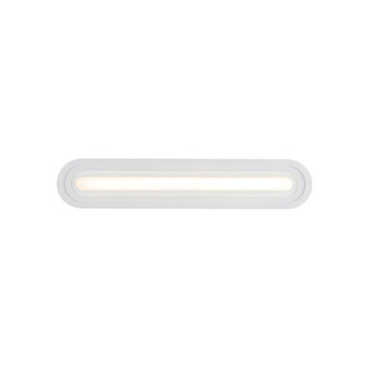 Arco 24-in White Damp-Rated Dimmable LED Bathroom Vanity Light (461|VL21324-WH-UNV)