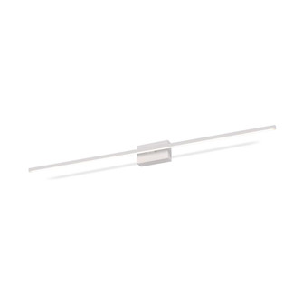 Vega Minor 48-in White Damp-Rated Dimmable LED Vanity Light (461|VL18248-WH-UNV)