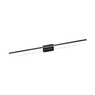 Vega Minor 48-in Black Damp-Rated Dimmable LED Vanity Light (461|VL18248-BK-UNV)