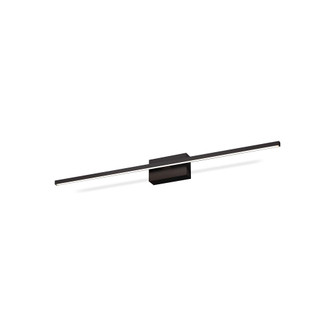 Vega Minor 36-in Black Damp-Rated Dimmable LED Vanity Light (461|VL18236-BK-UNV)
