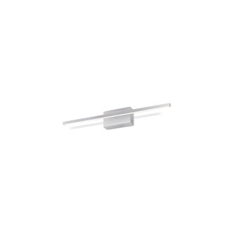 Vega Minor 24-in Brushed Nickel Damp-Rated Dimmable LED Vanity Light (461|VL18224-BN-UNV)