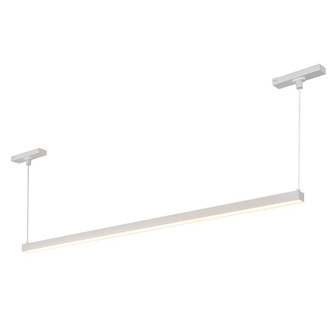 Mira 33-in White 4000K Trilo Track Linear Pendant (461|TRL28133-WH-4K)