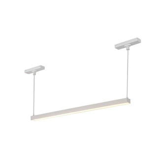 Mira 22-in White 4000K Trilo Track Linear Pendant (461|TRL28122-WH-4K)