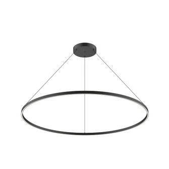 Cerchio 60-in Black LED Pendant (461|PD87160-BK-UNV-010)