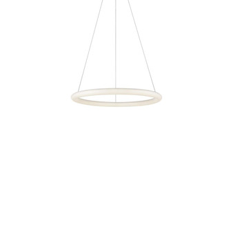 Cumulus Minor 24-in White Dimmable LED Pendant (461|PD80324-WH-UNV)