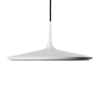 Disc 16-in White Dimmable LED Pendant (461|PD46216-WH-UNV)