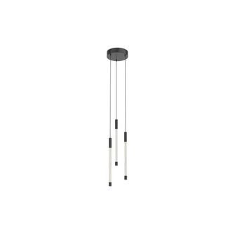Motif 13-in Black 13 Light Dimmable LED Multi Pendant (461|MP75213-BK-UNV)