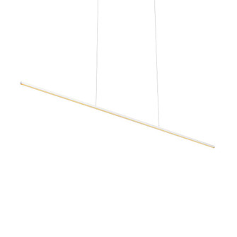 Vega Minor 60-in White Dimmable LED Linear Pendant (461|LP18260-WH-UNV)
