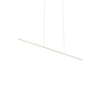 Vega Minor 48-in White Dimmable LED Linear Pendant (461|LP18248-WH-UNV)