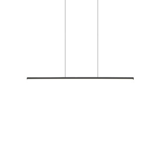 Chute 35-in Black Dimmable LED Linear Pendant (461|LP14935-BK-UNV)
