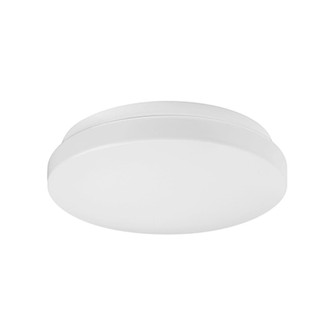 Collins 14-in White LED Flush Mount (461|FM9714-WH-5CCT)