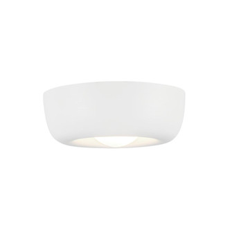 Hayden 6-in Antique White LED Flush Mount (461|FM68506-AW)