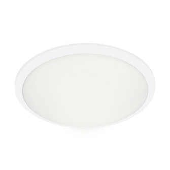 Malta 15-in White LED Flush Mount (461|FM1515-WH-5CCT)