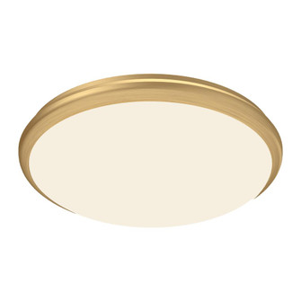 Malta 15-in Brushed Gold Dimmable LED Flush Mount (461|FM1515-BG-5CCT)