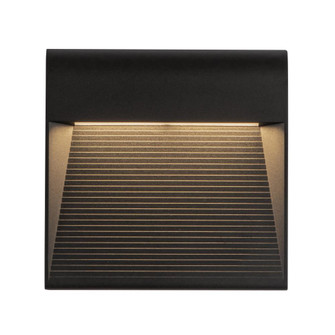 Casa 9-in Black Dimmable LED Outdoor Wall/Step Lights (461|EW27909-BK)