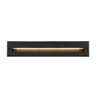 Newport 20-in Black Dimmable LED Outdoor Wall/Step Lights (461|ER72420-BK)