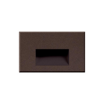 Sonic 3-in Espresso LED Exterior Wall/Step Light (461|ER3003-ES-12V)