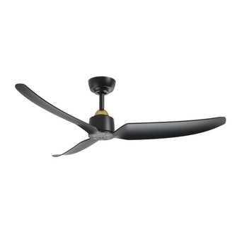Hugo 52-in Brushed Gold/Matte Black FAN Ceiling Fan (461|CF92952-BG/MB)