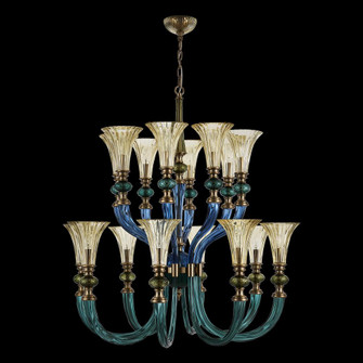TINTA 2-TIER CHANDELIER (1252|043672-044-GLMULTI)