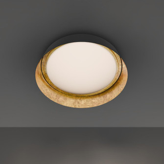 GILT 22IN FLUSH MOUNT 3000K (3612|FM-51322-GL)